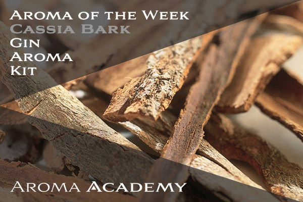 Aroma of the Week : Gin Aroma Kit : Cassia Bark