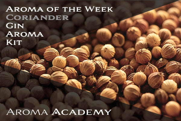 Featured Aroma of the Week : Gin Aroma Kit : Coriander