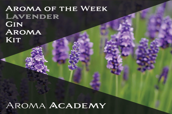 Featured Aroma of the Week : Gin Aroma Kit : Lavender