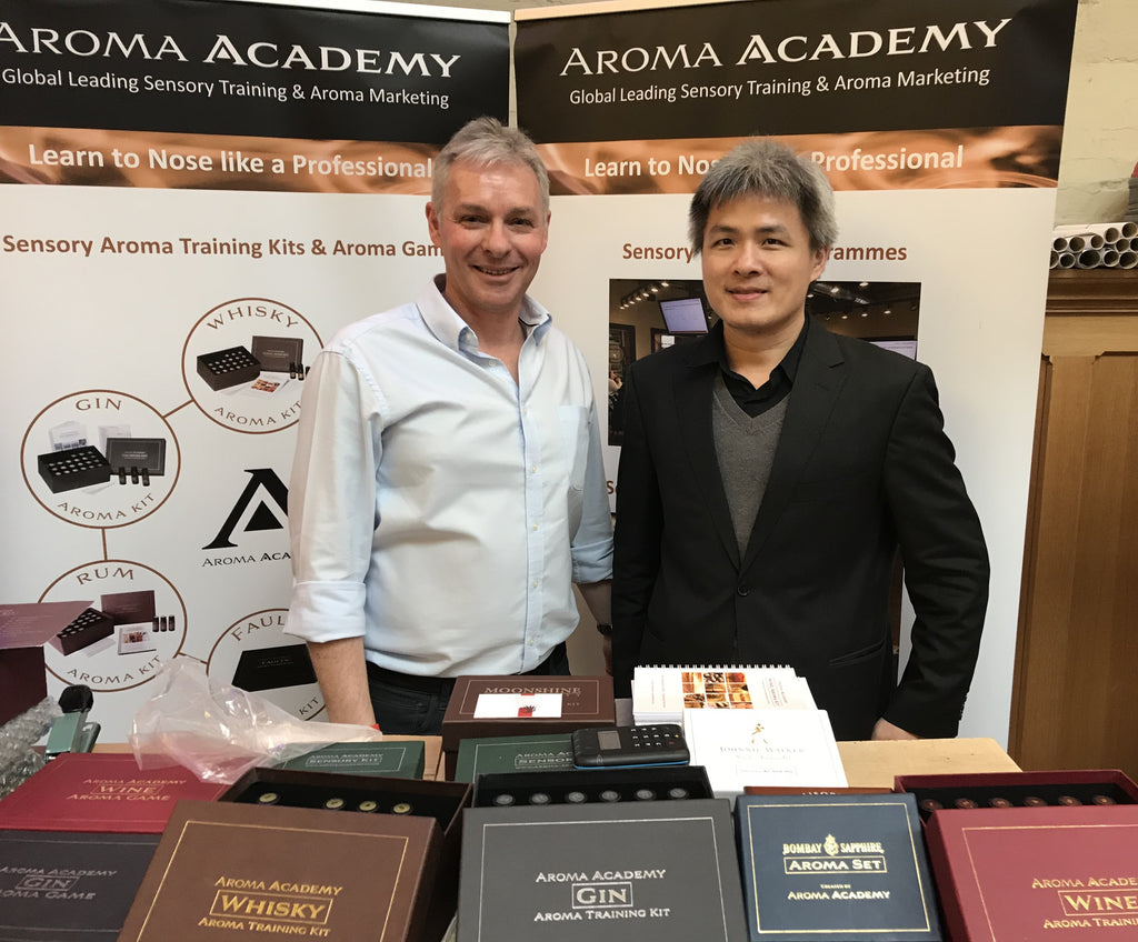 Aroma Academy exhibit at Whisky Live London